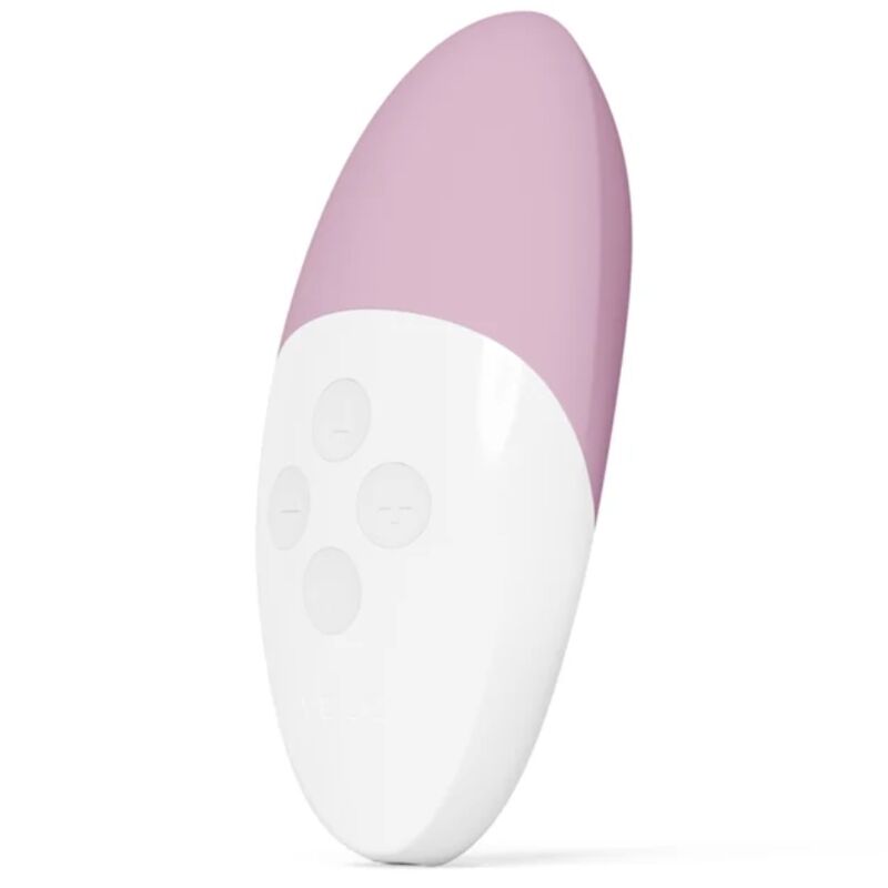 LELO SIRI 3 Massageador de Clitóris Ativado por Som Rosa Suave, mostrando seu design ergonómico e cor.