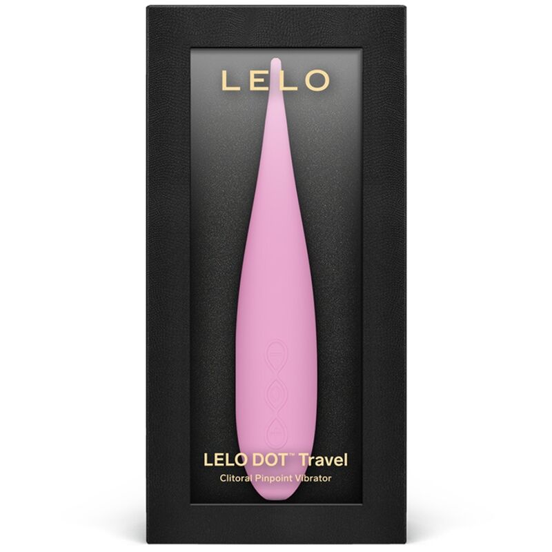 LELO Estimulador de Clitóris DOT Travel Rosa, design compacto e elegante