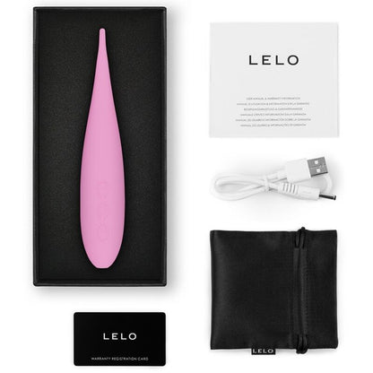 LELO Estimulador de Clitóris DOT Travel Rosa, design compacto e elegante