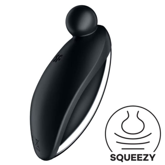 Satisfyer Spot On 2 Vibrador Lay-on Preto para Estimulação Clitoriana Focada
