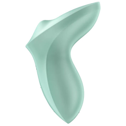 Vibrador clitoriano Satisfyer Exciterrr de silicone macio e bola rolante para estimulação intensa.
