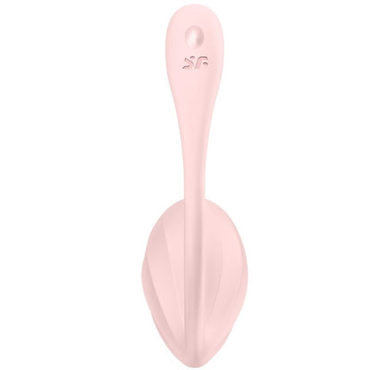 Satisfyer Ribbed Petal - Vibrador Ponto G com pétala nervurada, controle remoto e app.