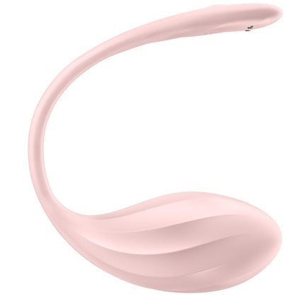 Satisfyer Ribbed Petal - Vibrador Ponto G com pétala nervurada, controle remoto e app.