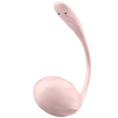 Satisfyer Ribbed Petal - Vibrador Ponto G com pétala nervurada, controle remoto e app.