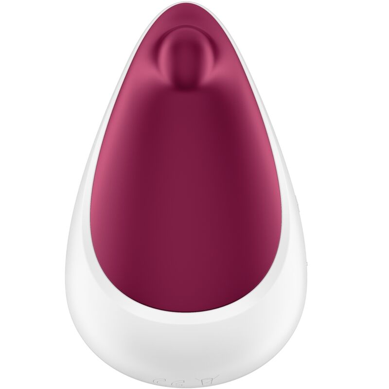 Satisfyer Spot On 3 Estimulador Clitoriano Berry, mostrando o design ergonómico e a ponta vibratória em silicone.