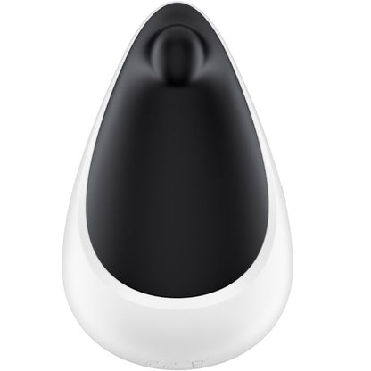 Close-up do Satisfyer Spot On 3 Estimulador Clitoriano Preto, destacando o design ergonómico e a ponta flexível.