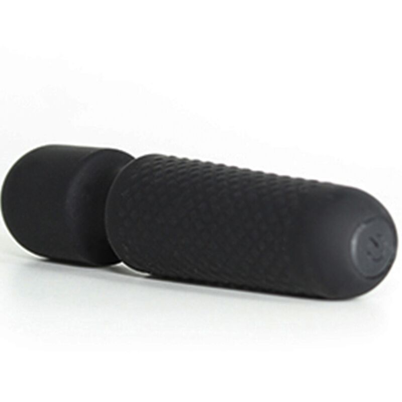Armony Mini Massageador e Vibrador Wand Dots Recarregável Preto para prazer personalizado.