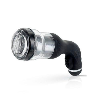 Masturbador automático BAILE Rotation Lover com suporte e textura interna para prazer masculino.