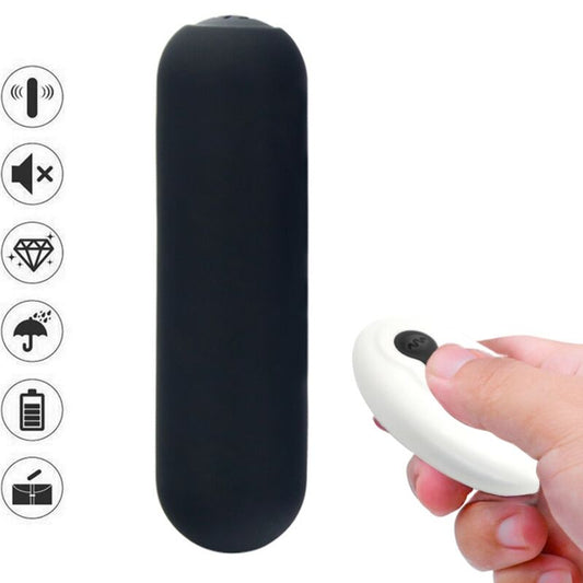 Vibrador Bullet ARMONY Splash Joie de silicone com controle remoto.