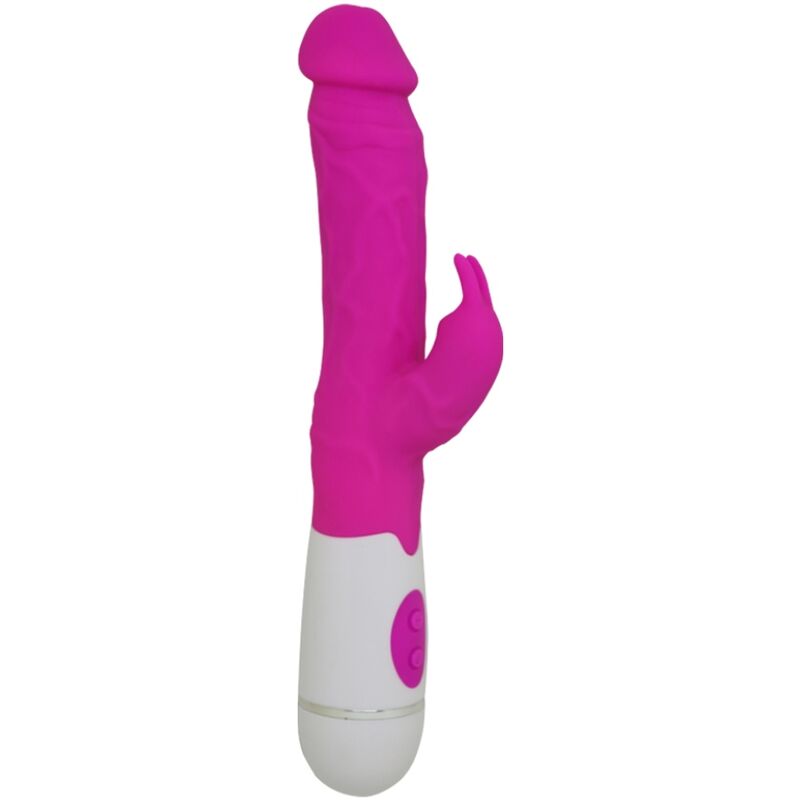 Vibrador Coelho Armony Abril Rosa em silicone médico à prova de água com 16 velocidades.