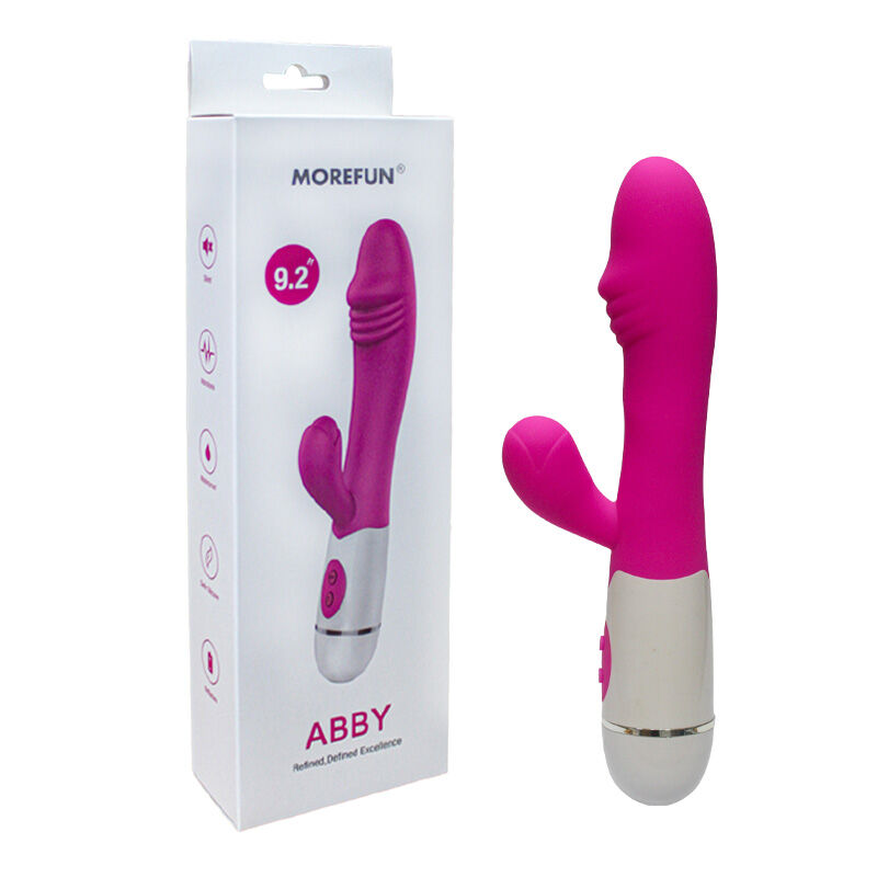 Vibrador e Estimulador Armony Abby Rosa com 16 Velocidades