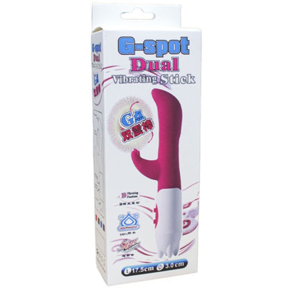 Vibrador e Estimulador G-Spot Armony Rosa de 10 Velocidades em silicone médico