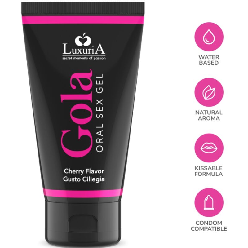 GEL SABOR CEREJA PARA SEXO ORAL 50 ML