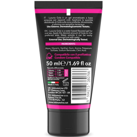 GEL SABOR CEREJA PARA SEXO ORAL 50 ML