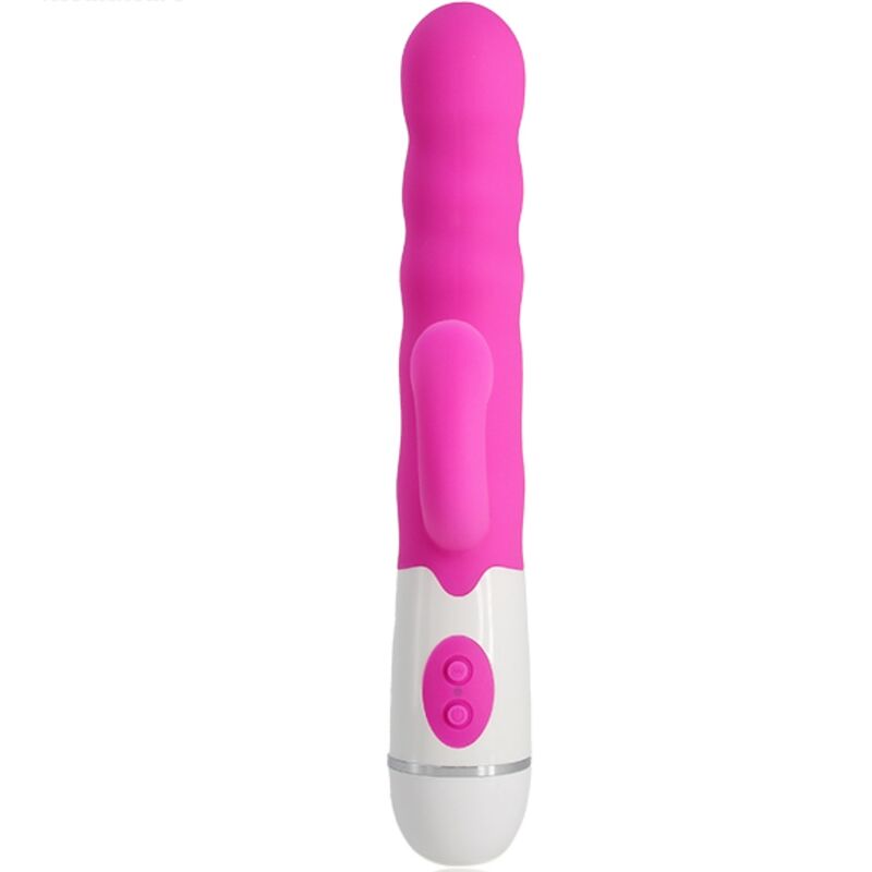 Vibrador multifunção Armony Amir com língua estimulante e 16 velocidades em cor rosa.