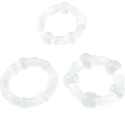 ARMONY Anel Peniano Titan Love Fresado de silicone médico, otimizado para prazer em casais.
