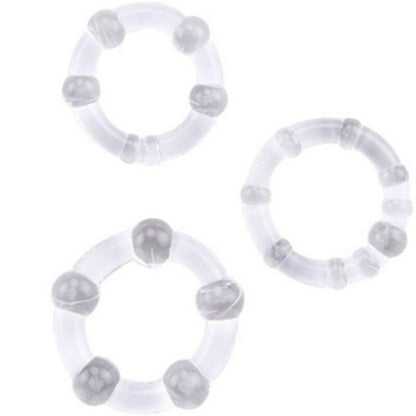 ARMONY Anel Peniano Titan Love Fresado de silicone médico, otimizado para prazer em casais.