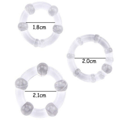 ARMONY Anel Peniano Titan Love Fresado de silicone médico, otimizado para prazer em casais.