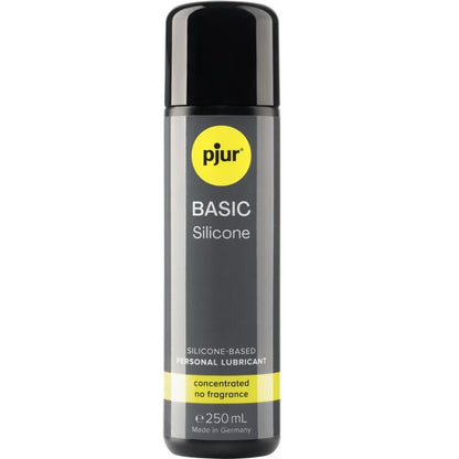 Embalagem do PJUR Lubrificante de Silicone Básico Longa Duração 250 ml