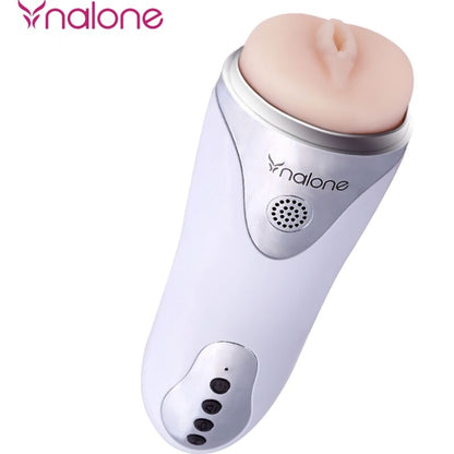 NALONE - MAGICIAN MASTURBATOR COM VIBRAÇÃO BRANCO
