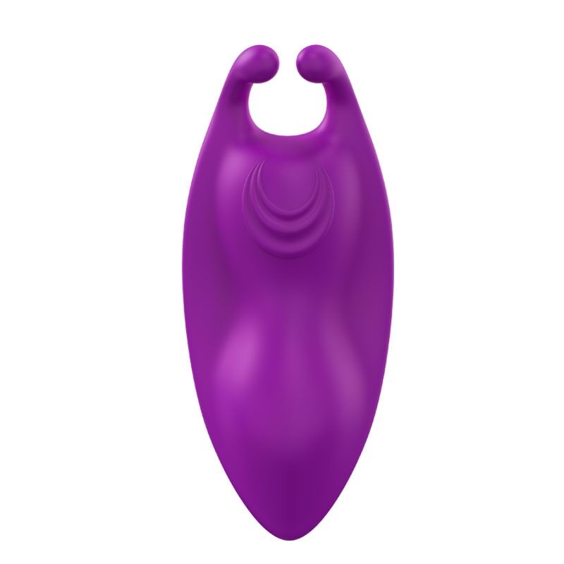 Calcinha vibratória ARMONY Honeybee com controle remoto e estimulação G-Spot, na cor roxa.