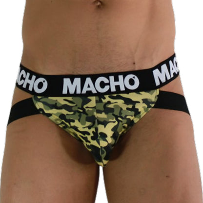 Jockstrap MX28MV Suporte Anatómico Militar