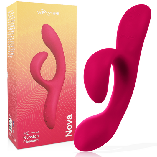 Close-up do Vibrador We-Vibe Nova com App para estimulação dupla e controle remoto.