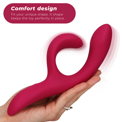 Close-up do Vibrador We-Vibe Nova com App para estimulação dupla e controle remoto.