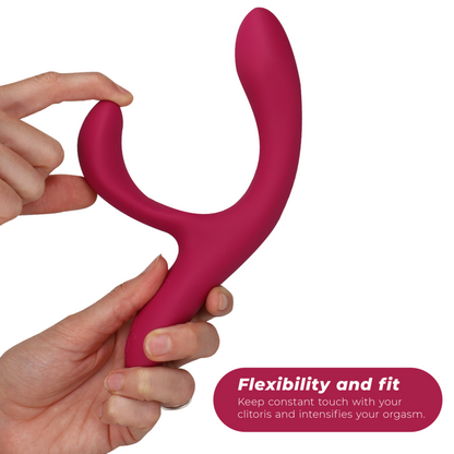 Close-up do Vibrador We-Vibe Nova com App para estimulação dupla e controle remoto.