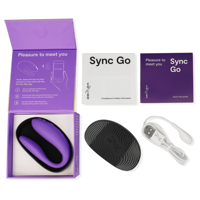 Sync Go Estimulador Duplo para Casais Recarregável
