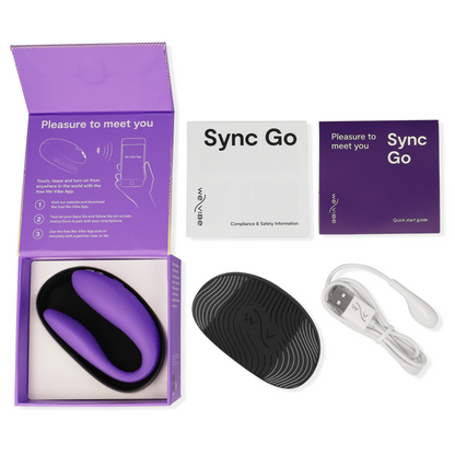 Sync Go Estimulador Duplo para Casais Recarregável