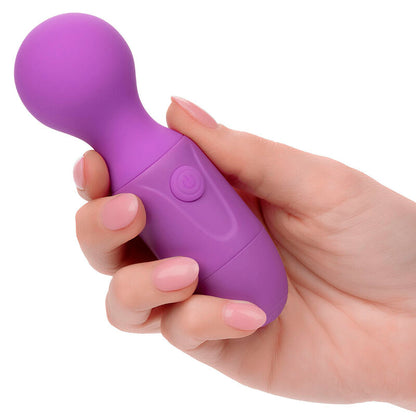 Vibrador Recarregável com 10 Vibrações e Pescoço Flexível Roxo