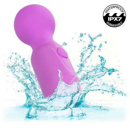 Vibrador Recarregável com 10 Vibrações e Pescoço Flexível Roxo
