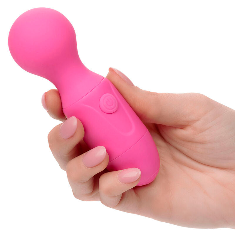 Massageador Recarregável First Time com 10 Vibrações Rosa