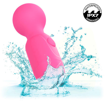 Massageador Recarregável First Time com 10 Vibrações Rosa
