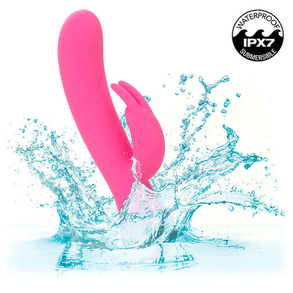 Vibrador Coelho Recarregável First Time Rosa