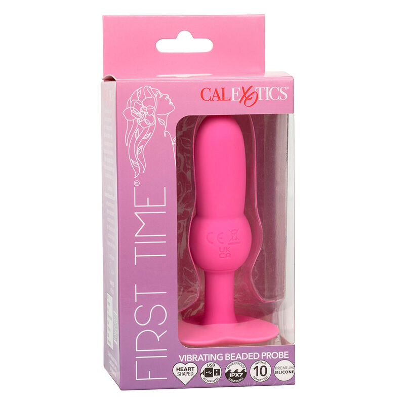 Plug Anal Sonda de Contas Vibratória com 10 Funções