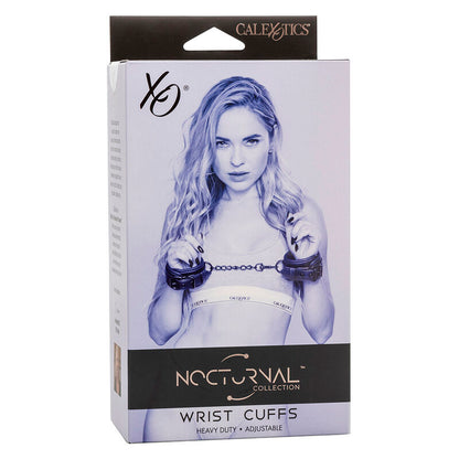 Pulseiras de Couro Ajustáveis Nocturnal Pretas