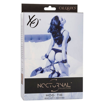 Conector Hog Tie de Couro Ajustável Nocturnal