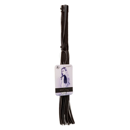 Chicote Nocturnal de Couro Preto