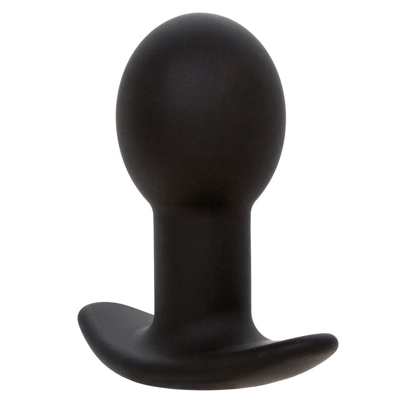 Plug Anal Vibratório Rock Bottom com 10 Funções de Silicone Preto