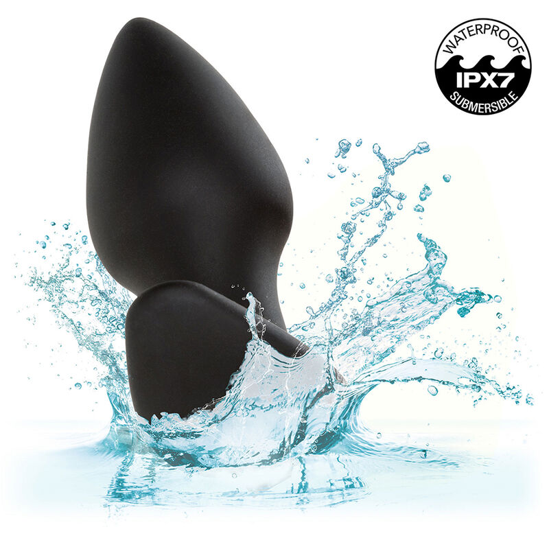 Plug Anal Vibratório de Silicone com 10 Funções