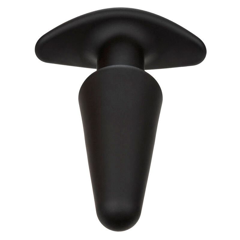 Plug Anal Cônico Rock Bottom com 10 Vibrações e Silicone Seguro