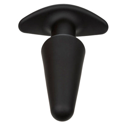 Plug Anal Cônico Rock Bottom com 10 Vibrações e Silicone Seguro