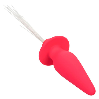 Plug Anal Vibratório Southern Lights com 10 Vibrações de Silicone Rosa