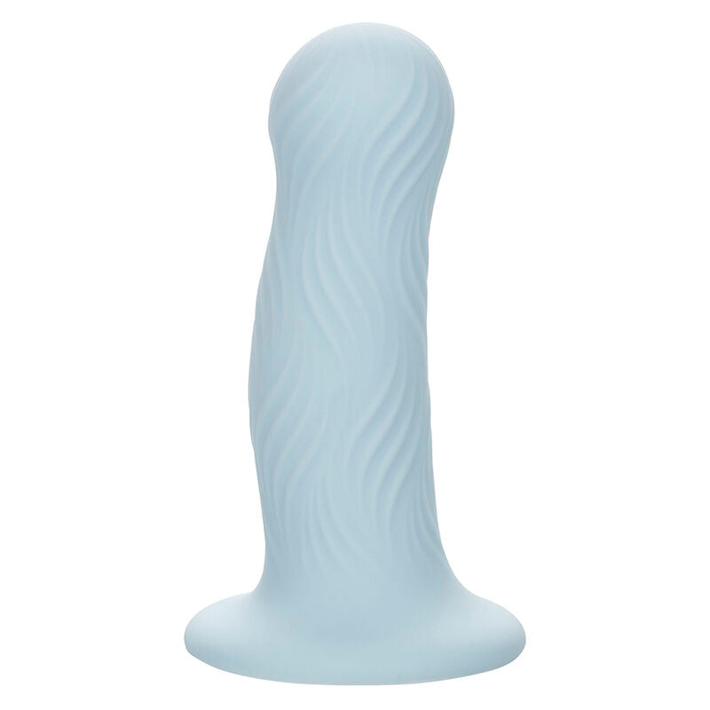 Plug Anal Wave Rider de Silicone com Textura Ondulada e Ventosa