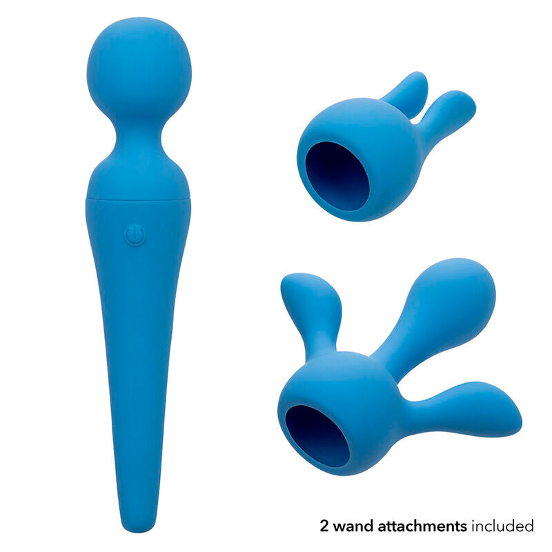Vibrador Wand Couture Kit com 10 Vibrações Azules