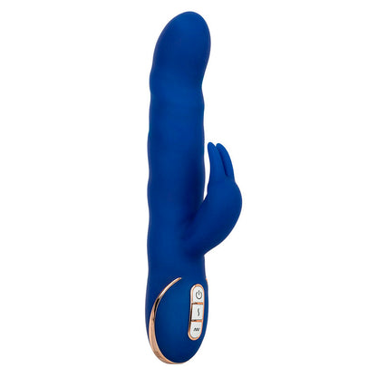 Vibrador Jack Rabbit com Movimento Ondulatório Azul
