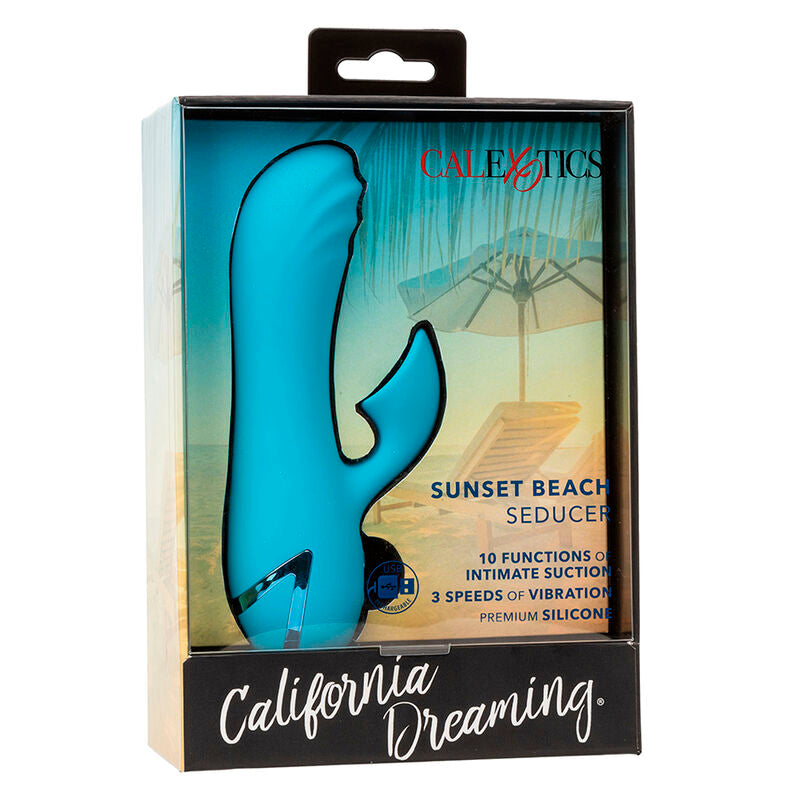 Vibrador e Estimulador Sunset Beach Seducer com 10 Funções