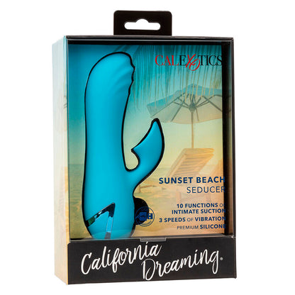 Vibrador e Estimulador Sunset Beach Seducer com 10 Funções